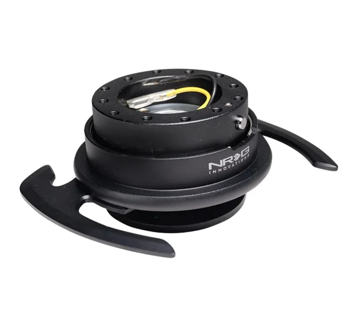NRG Quick Release Kit Gen 4.0 – Black Body / Black Ring w/ Handles