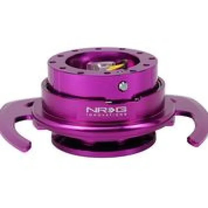 NRG Quick Release Kit Gen 4.0 – Purple Body / Purple Ring w/ Handles