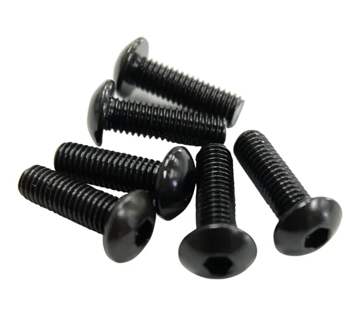 NRG Steering Wheel Screw Upgrade Kit (Flat) – Black