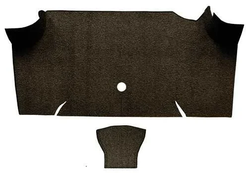 OER 1967-68 Mustang Fastback Loop Trunk Carpet – Dark Brown