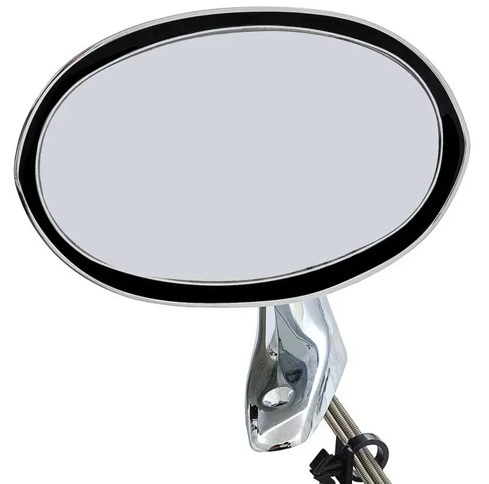 OER 1970-73 Dodge, Plymouth A-Body Outer Remote Bullet Mirror With Hardware LH, Driver Side