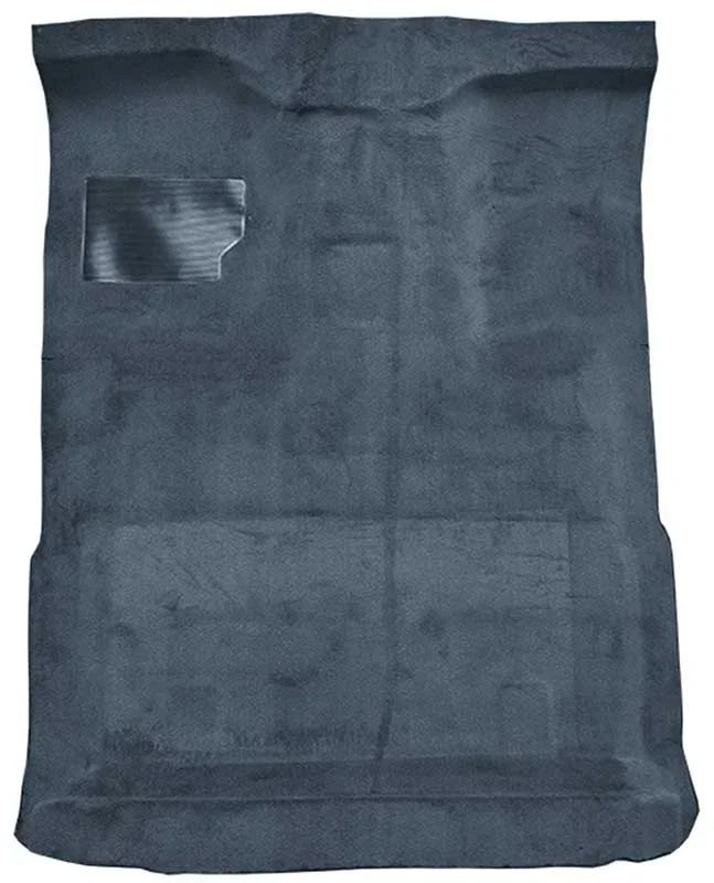 OER 1980-86 Ford F-Series Extra Cab w/ High Tunnel – Molded Cutpile Carpet Kit – Crystal Blue