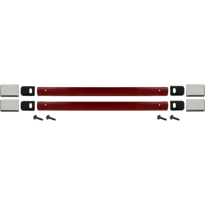OER 1981-91 Chevy, GMC Pickup, Blazer, Jimmy, Suburban Door Pull Strap Set With Hardware RH and LH Red