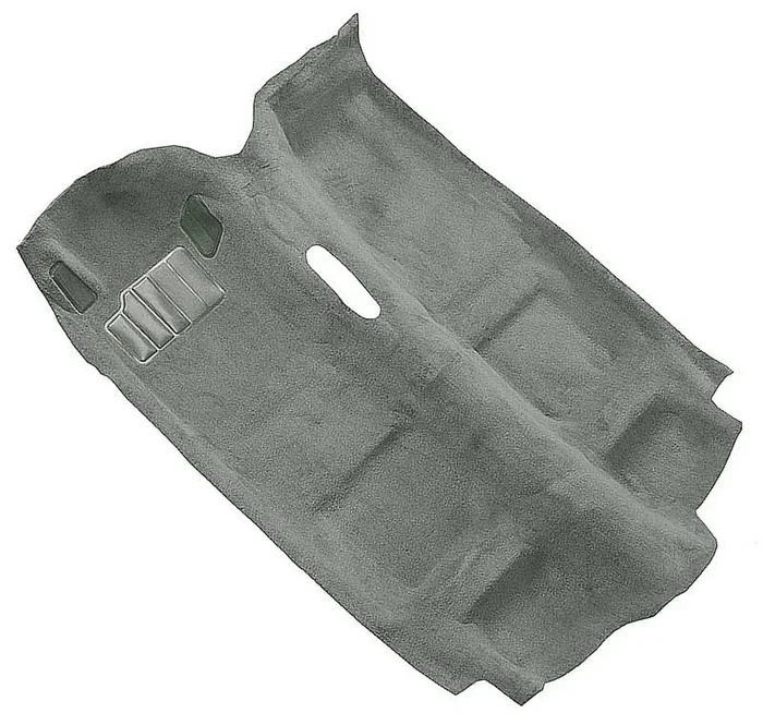 OER 1982 Camaro, Firebird Molded Carpet Set Cut Pile Medium Silver Passenger Area