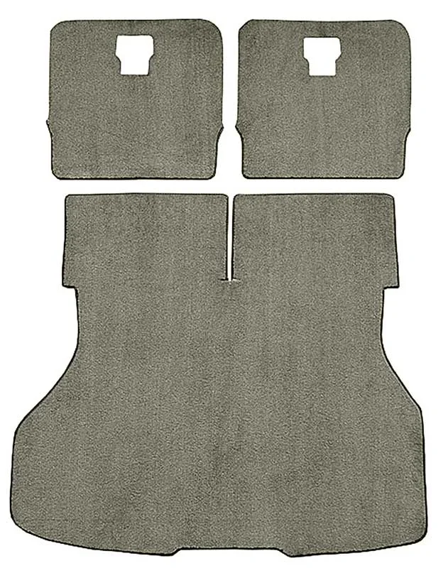 OER 1987-93 Mustang Hatchback Rear Cargo Area Cut Pile Carpet Set with Mass Backing – Sandalwood