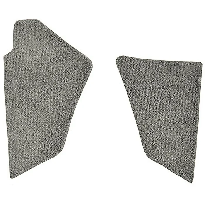 OER 1988-99 Chevrolet/GMC Truck Carpet Kick Panel Inserts w/o Cardboard Backing Cutpile Med Sand Gray / Neutral