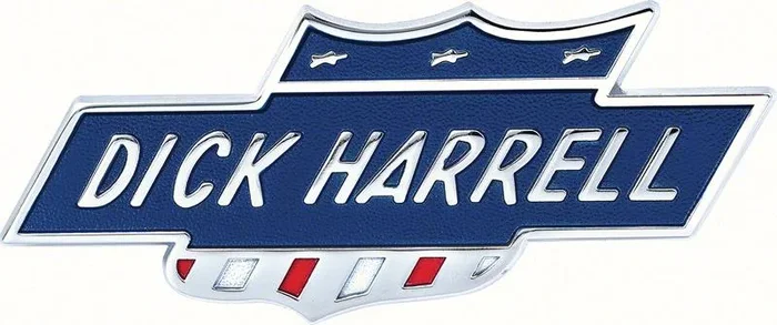 OER Dick Harrell Front Fender and Rear Tail Panel Emblem Bar and Shield
