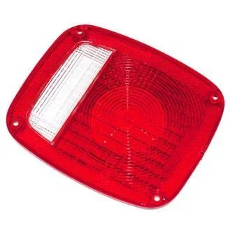 Omix-Ada Tail Lamp Lens; 76-06 Je ep CJ/Wrangler YJ/TJ – O