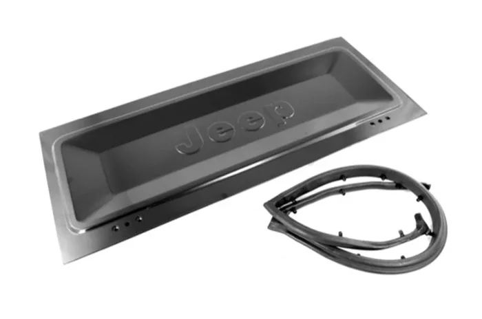 Omix Tailgate and Seal Kit- 76-86 Jeep CJ7 and CJ814.4 lb