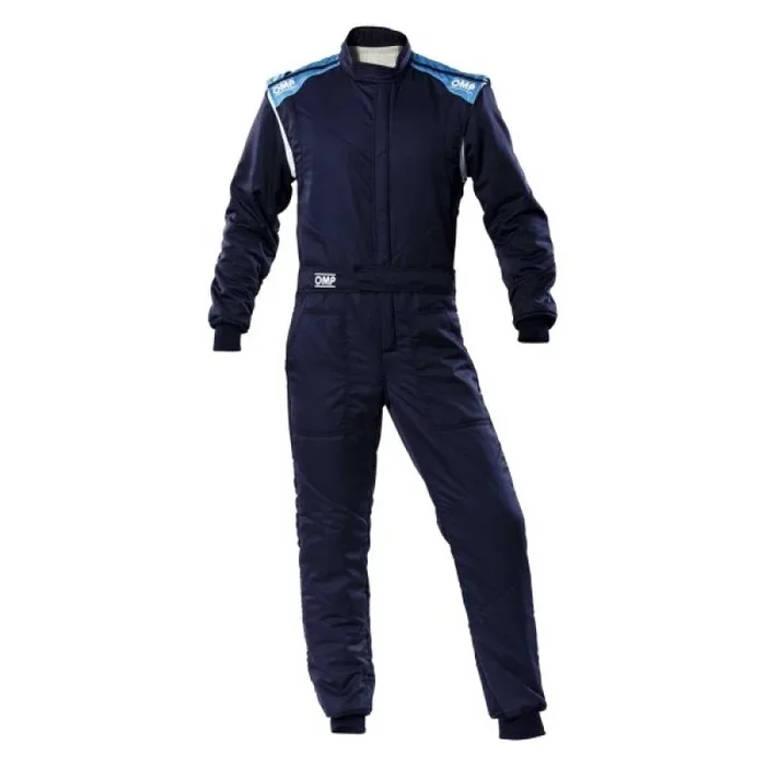 OMP First-S Overall Navy Blue/Cyan – Size 46 (Fia 8856-2018)