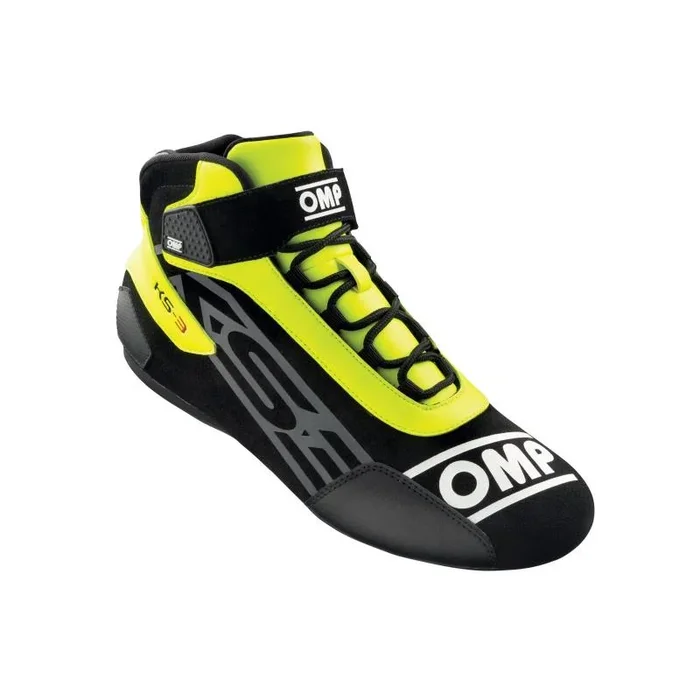 OMP KS-3 Shoes My2021 Black/Yellow – Size 47