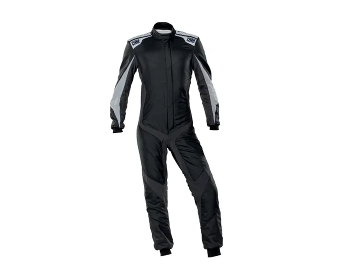 OMP One Evo X Overall Black/Silver – Size 46 (Fia 8856-2018)
