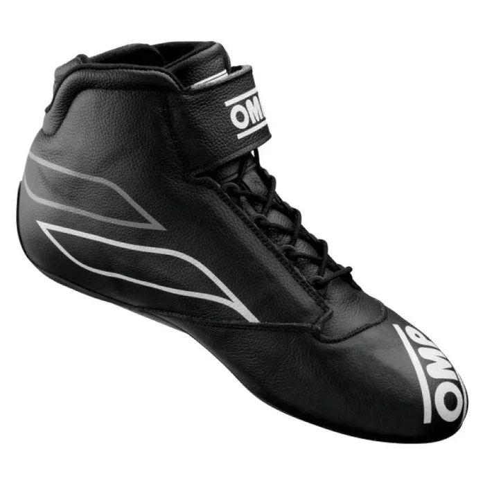 OMP One-S Shoes Black/Fluorescent Yellow – Size 48 (Fia 8856-2018)