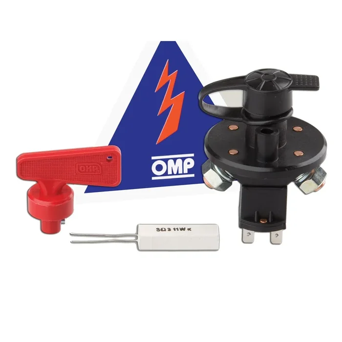 Omp Racing, Inc. Master Disconnect Switch 6 pole w/ Removable Key