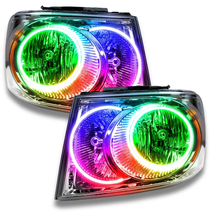 Oracle 07-09 Dodge Durango SMD HL – Chrome – ColorSHIFT w/o Controller