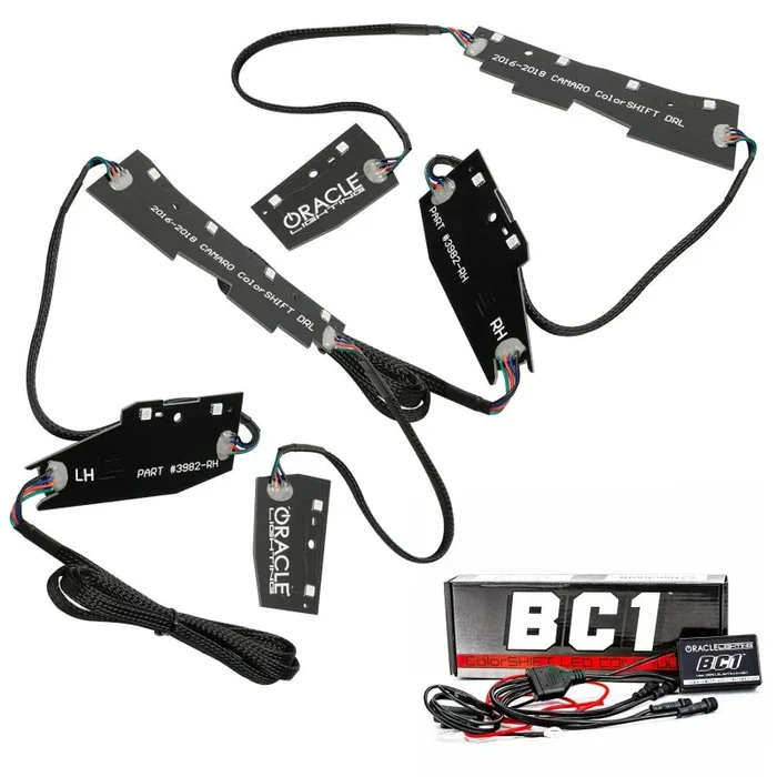 Oracle 16-18 Chevy Camaro RGB+W Headlight DRL Upgrade Kit – ColorSHIFT w/ BC1 Cntrl