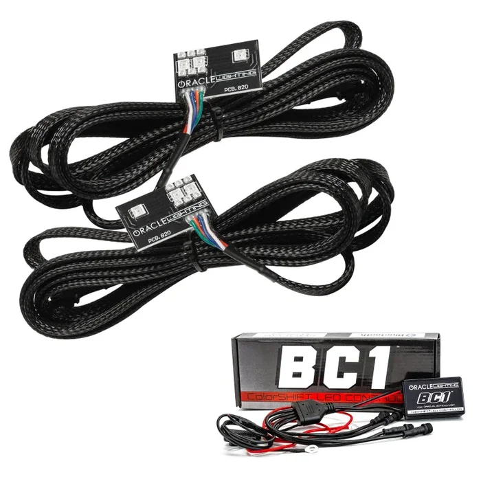 Oracle 20-21 Chevy Corvette C8 RGB+A Headlight DRL Kit – ColorSHIFT w/ BC1 Controller