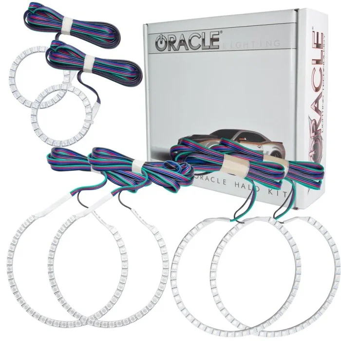 Oracle Dodge Charger 05-10 Triple Ring Halo Kit – ColorSHIFT w/ BC1 Controller