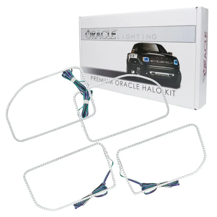 Oracle Ford F250/350 11-16 Halo Kit (Square Ring Design) – ColorSHIFT