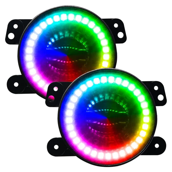Oracle Jeep Wrangler JK/JL/JT High Performance W LED Fog Lights – w/o Controller SEE WARRANTY