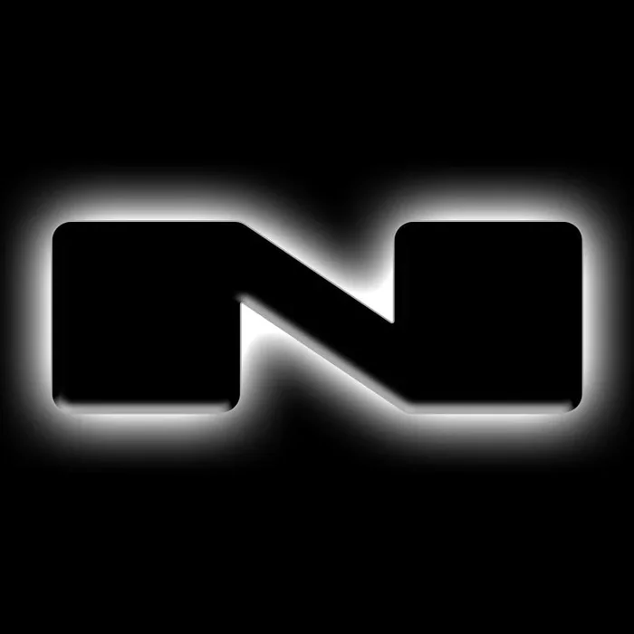 ORACLE Lighting Universal Illuminated LED Letter Badges – Matte Blk Surface Finish – N