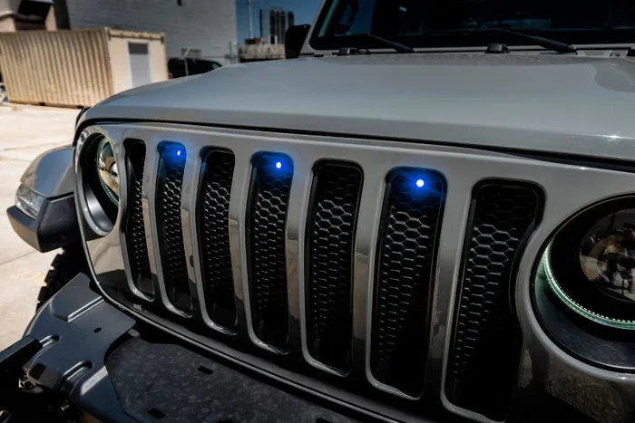 Oracle Pre-Runner Style LED Grille Kit for Jeep Wrangler JL – Blue0.3 lb