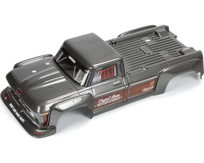Outcast 4×4 BLX Painted Decaled Trimmed Body Gunmetal