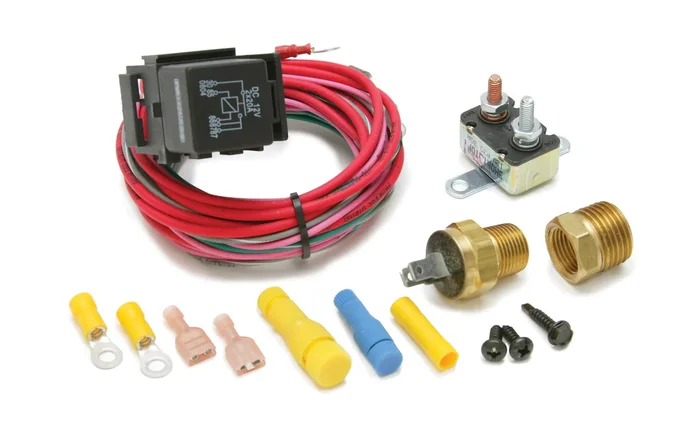 Painless Wiring A/C Activated Cooling Fan Relay On 195/Off 180
