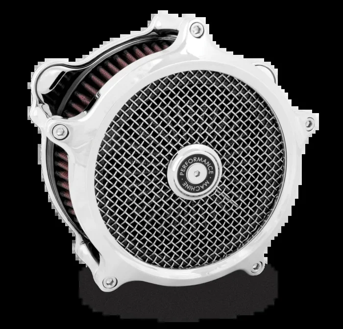 Performance Machine 23-Up CVO, 2024 Touring Super Gas Air Cleaner – Chrome