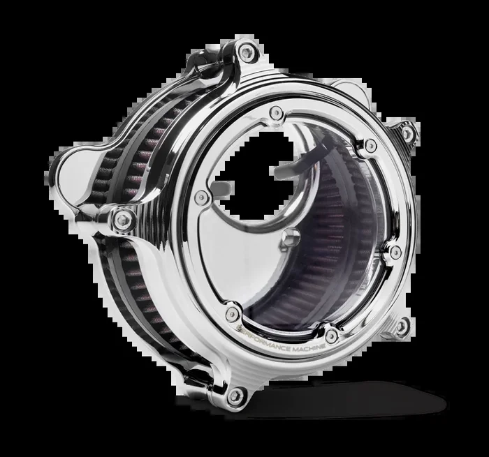Performance Machine 23-Up CVO, 2024 Touring Vision Series Air Cleaner – Chrome