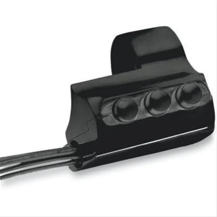 Performance Machine Switch Assy 3 Button Lt Sd – Black Ano