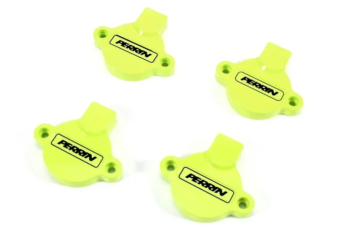 Perrin 15-22 WRX Cam Solenoid Cover – Neon Yellow