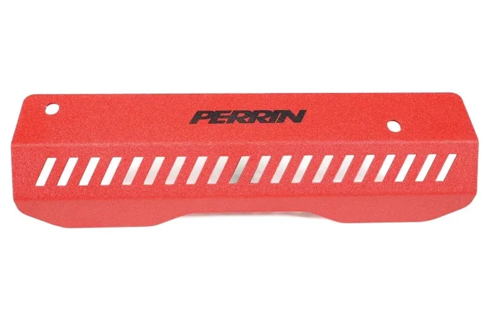 PERRIN 22-25 Subaru WRX Pulley Cover – Red (SHORT – For Use w/PERRIN AOS)