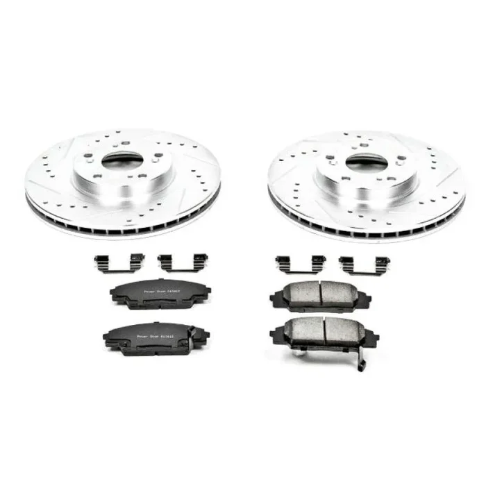 Power Stop 02-06 Acura RSX Front Z23 Evolution Sport Brake Kit32.9 lb