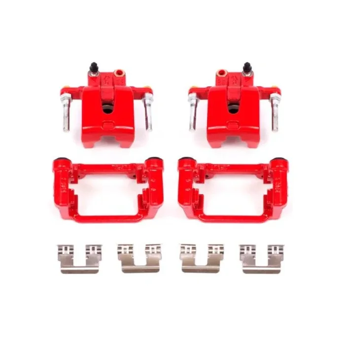 Power Stop 05-19 Chrysler 300 Rear Red Calipers w/Brackets – Pair