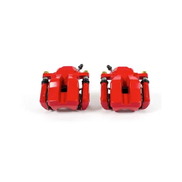 Power Stop 06-12 Toyota RAV4 Rear Red Calipers w/Brackets – Pair
