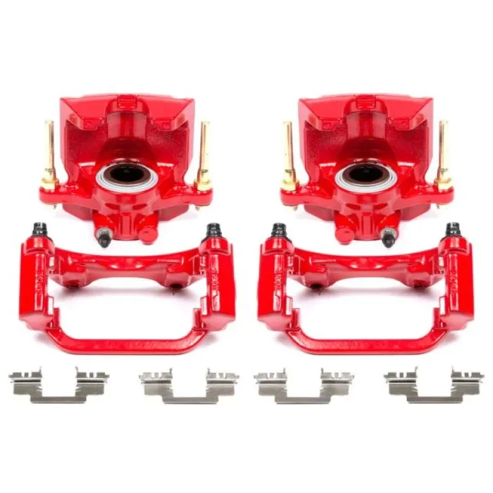 Power Stop 07-16 Cadillac Escalade Rear Red Calipers w/Brackets – Pair