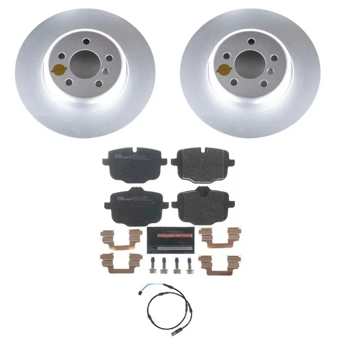 Power Stop 11-16 BMW 550i Rear Euro-Stop Brake Kit