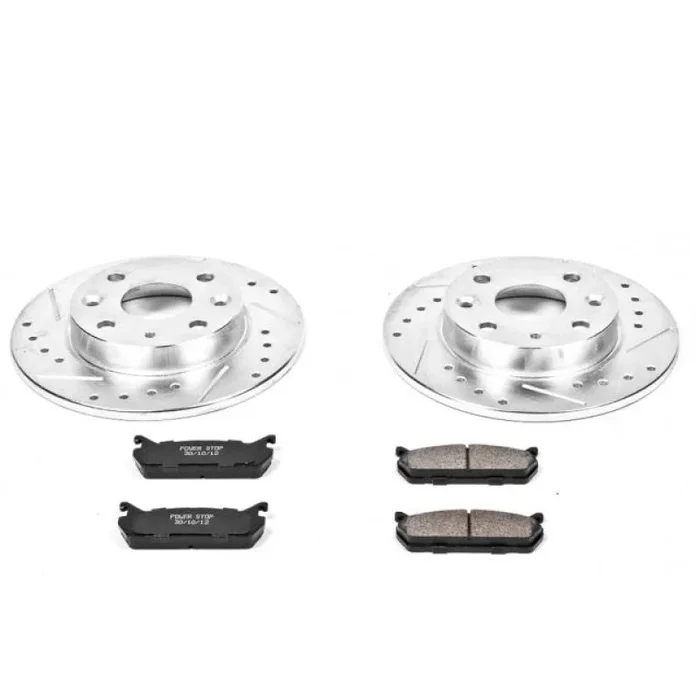 Power Stop 90-93 Mazda Miata Rear Z23 Evolution Sport Brake Kit14.5 lb