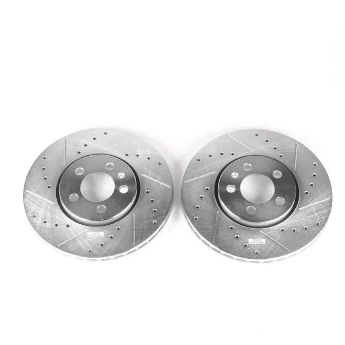 Power Stop 99-10 Volkswagen Beetle Front Evolution Drilled & Slotted Rotors – Pair