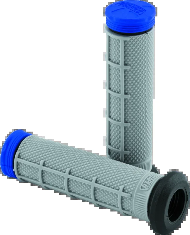 ProTaper Tri Density ATV 1/2 Waffle Grips – Blue
