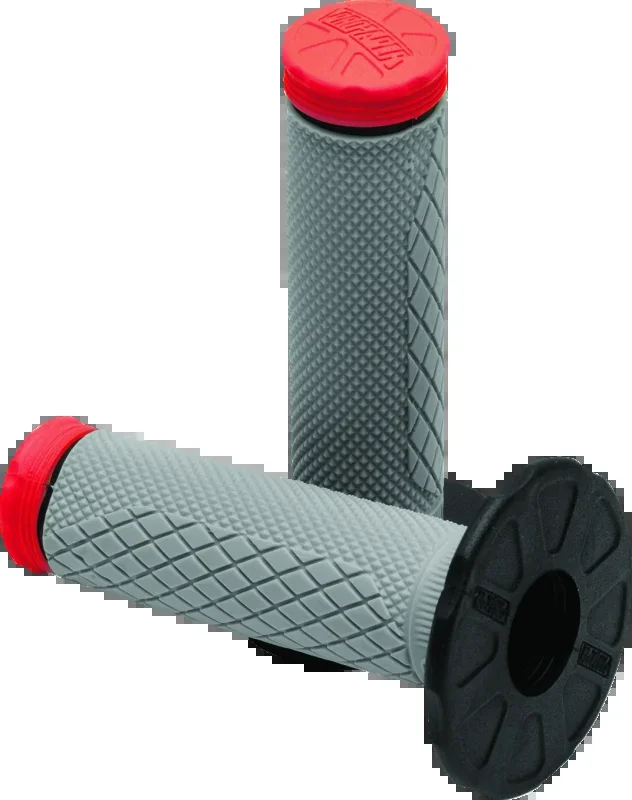 ProTaper Tri Density Full Diamond MX Grips – Red