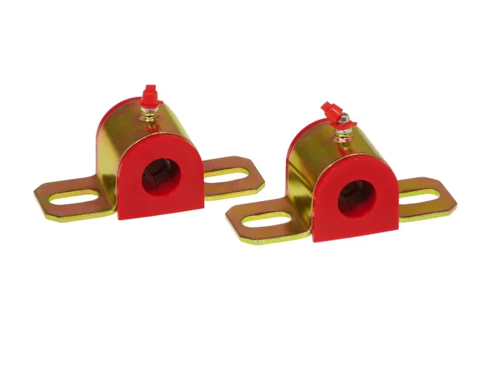 Prothane Universal Greasable Sway Bar Bushings – 13/16in – Type B Bracket – Red