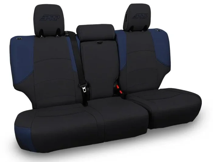PRP 11-24 Toyota 4Runner Rear Bench Cover – 5-seat model – Black/Navy Blue