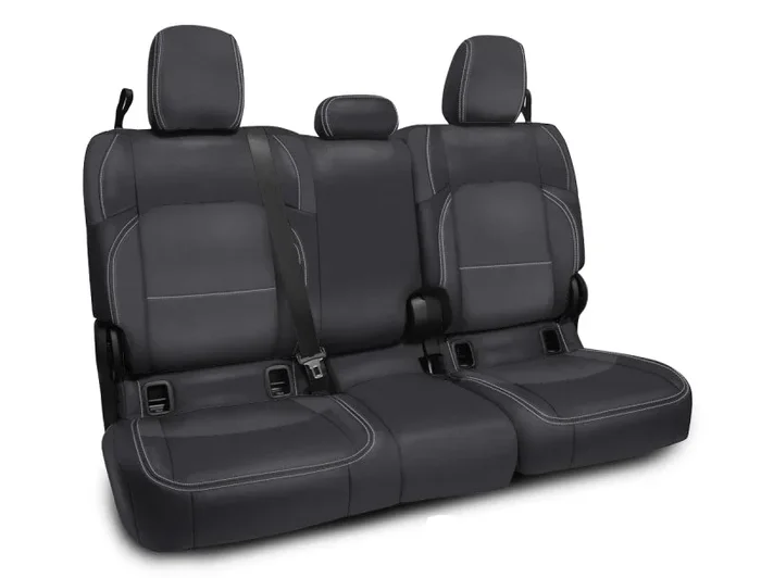 PRP 2020+ Jeep Gladiator JT Rear Bench Cover with Cloth Interior – Black/Grey