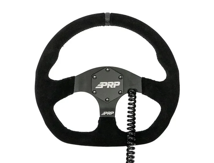 PRP Heated Comp-R Suede Steering Wheel – Black