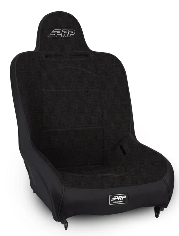 PRP Premier High Back Suspension Seat (Two Neck Slots) – All Black