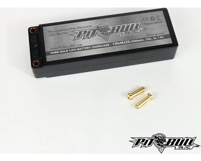 Pure Gold 7.6V 6000mAh 2S 130C LiPo