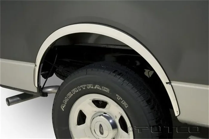 Putco 04-14 Ford F-150 Reg Cab/Ext Cab/Super Crew F-150 (w/o Factory Flares) – Full SS Fender Trim