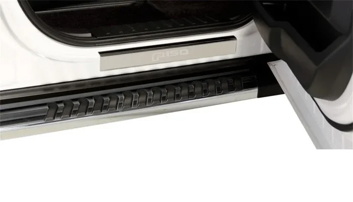 Putco 17-20 Ford SuperDuty Super Crew w/ SUPERDUTY Etching – 4pcs SS Door Sills